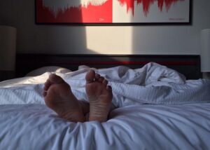 sleeping well image