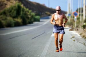 jogging man image