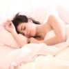 lady sleeping image