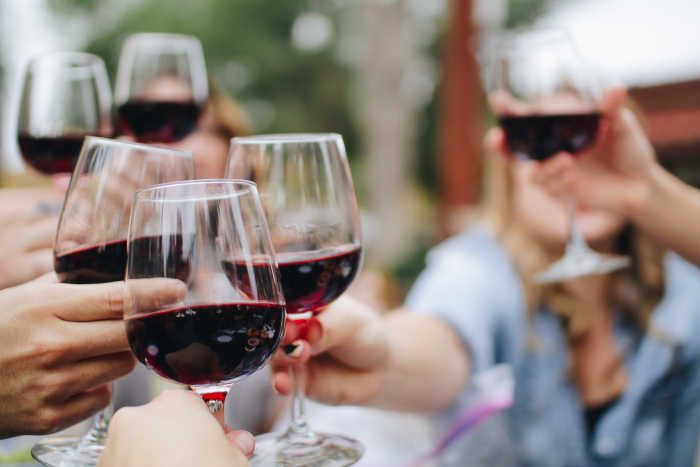 Red Wine Health Drink
